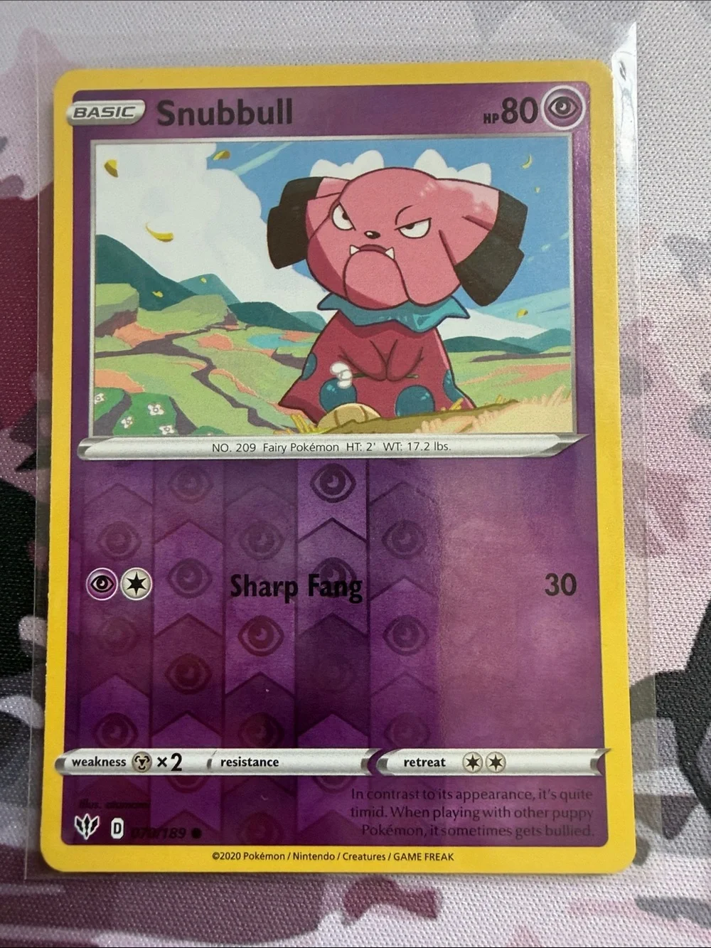 Snubbull & Granbull Evolution Lot | 5 Cards | Pokémon TCG | Reverse Holo ✨5/$25✨